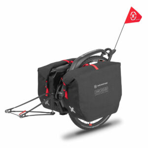 Bike trailer Extrawheel Brave with Classic bags