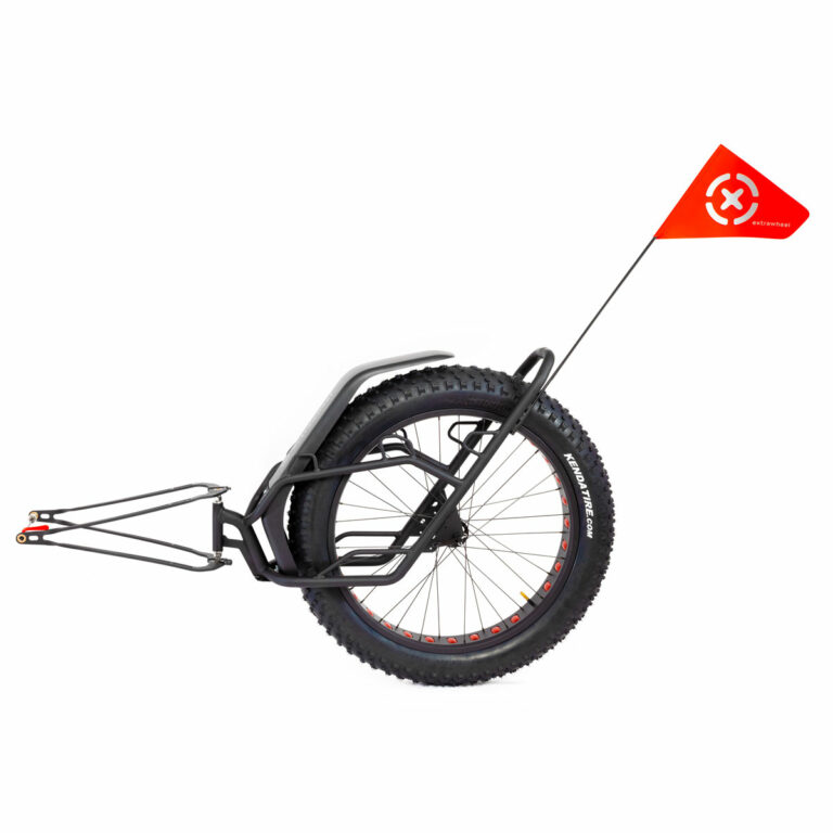 Extrawheel Mate Solo single wheel bicycle trailer for Fatbike