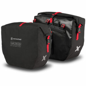 Bike trailer MATE with CLASSIC Premium 100L bags