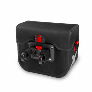 Extrawheel Handlebar bag Handy Premium Black 5L Cordura