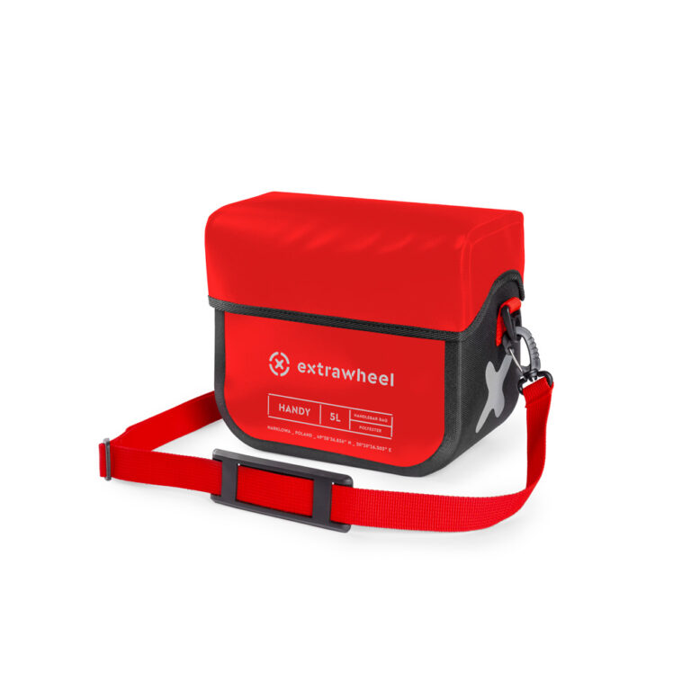 Extrawheel Lenkertasche Handy 5L Red