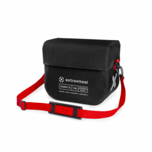 Extrawheel Handlebar bag Handy Premium Red XL 7,5L Cordura