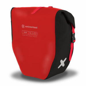 Extrawheel Sacoches vélo Biker Red-Black 50L