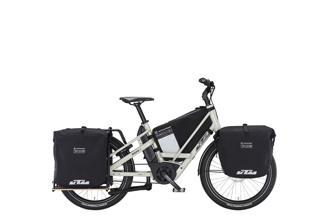 KTM Bike MACINA MULTI URBAN x spezielle Extrawheel-Fahrradtaschen