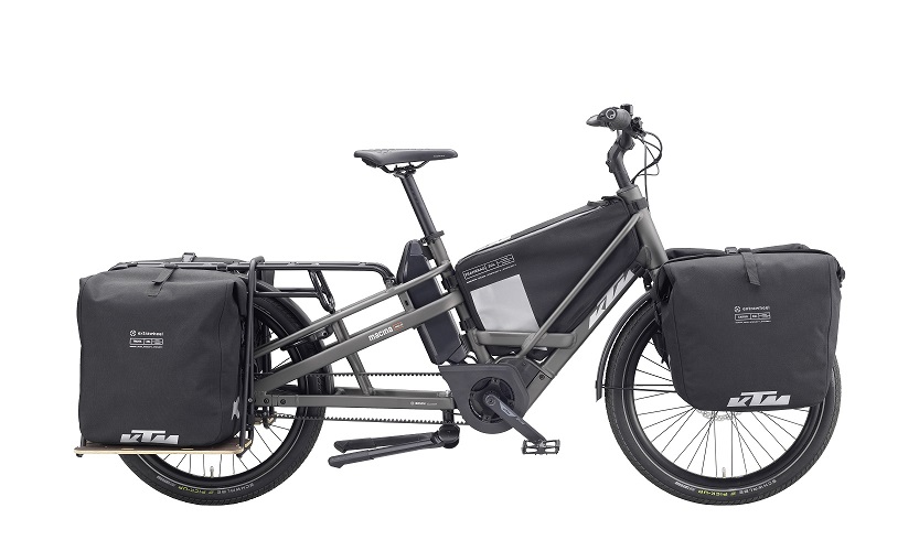 KTM Bike MACINA MULTI CX x dedykowane Sakwy rowerowe Extrawheel 3