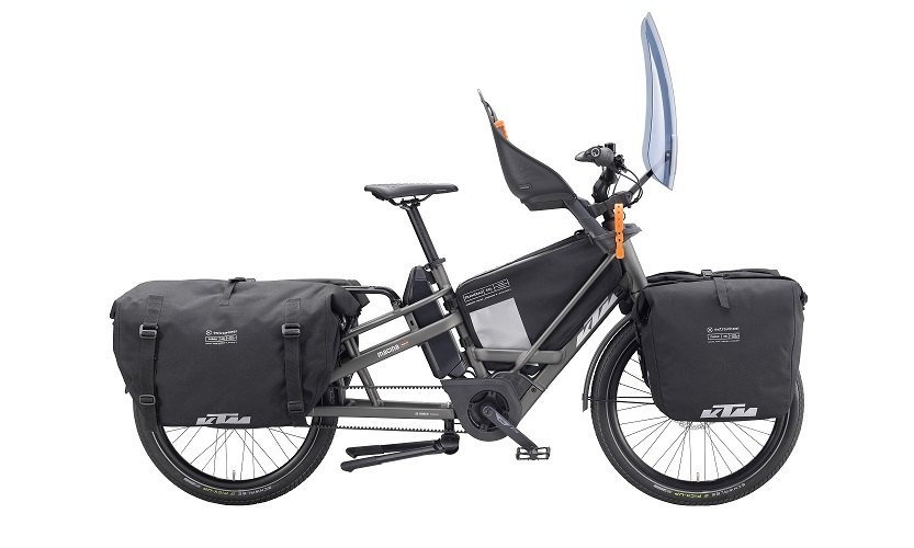KTM Bike MACINA MULTI CX x spezielle Extrawheel-Fahrradtaschen